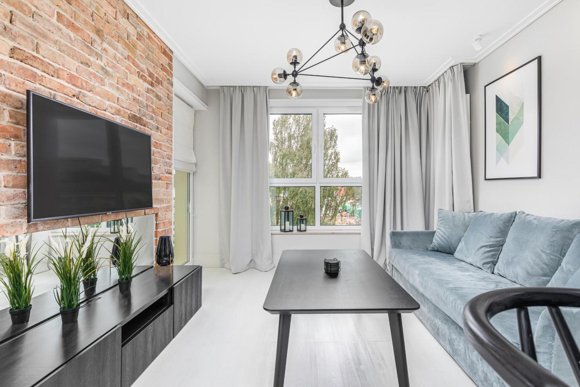 Stylish Apartment Grunwaldzka 49 By Noclegi Renters Свиноуйсьце Экстерьер фото